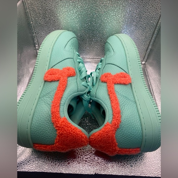 John Geiger GF-01 Mint Green Teal Peach Chenille, Size 6 unisex - Picture 7 of 10